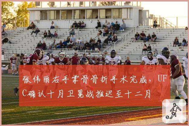 张伟丽右手掌骨骨折手术完成，UFC确认十月卫冕战推迟至十二月